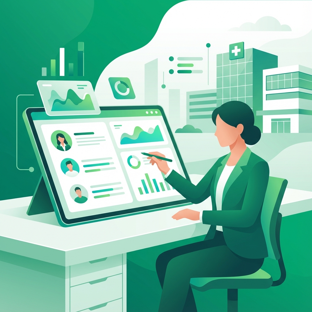 医療機関向け機能のイメージ